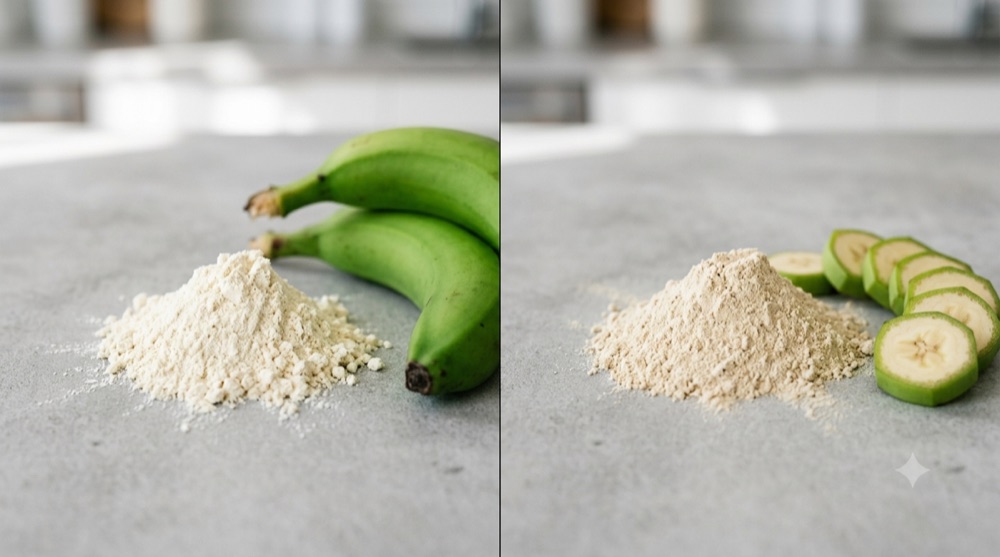 Freeze-Dried vs.
                    Hot-Air Green Banana Powder: A Comparative Guide